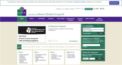 Desktop Screenshot of downdc.gov.uk